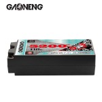 GNB GAONENG 5200MAH 2S 7.4V 110C Short Shorty Pack 5.0mm Bullet Hard Case LiPo Battery for 1:10 1/12 Scale RC Racing Car